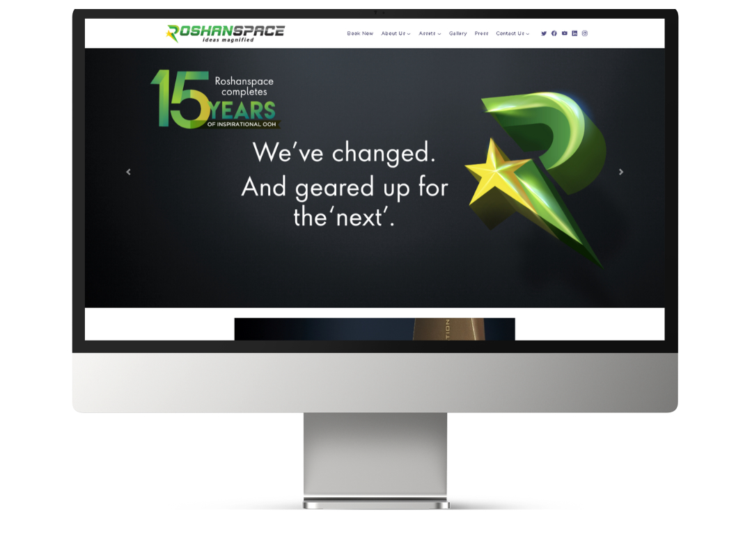 Roshanspace Website Revamp
