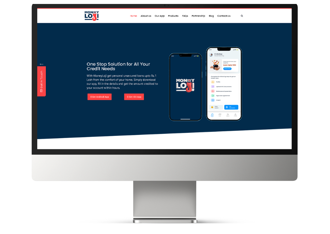 Moneyloji Web Development